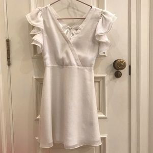 Ark & Co white dress